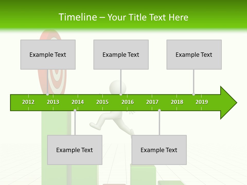 Statistics Growth Barrier PowerPoint Template