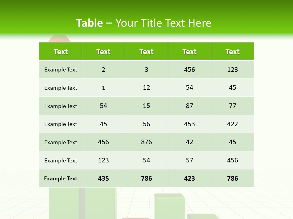 Statistics Growth Barrier PowerPoint Template