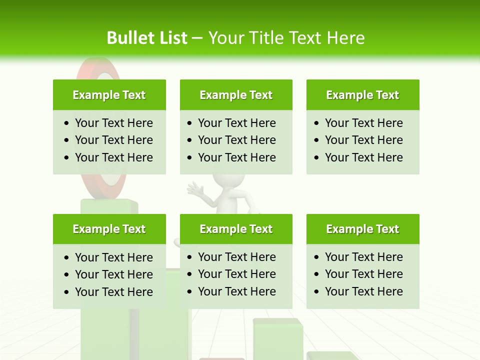 Statistics Growth Barrier PowerPoint Template