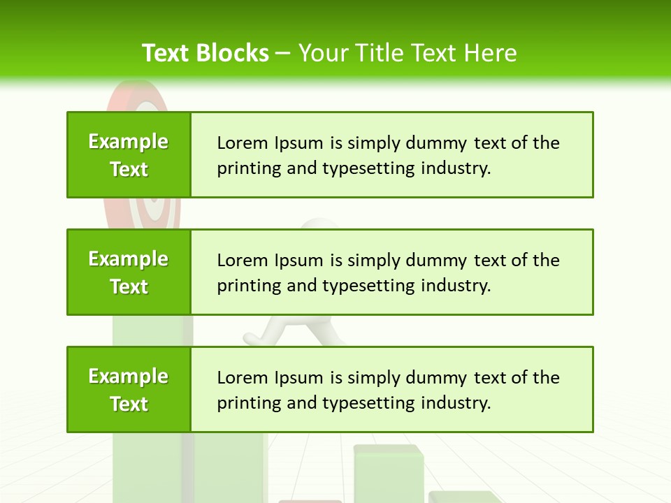 Statistics Growth Barrier PowerPoint Template