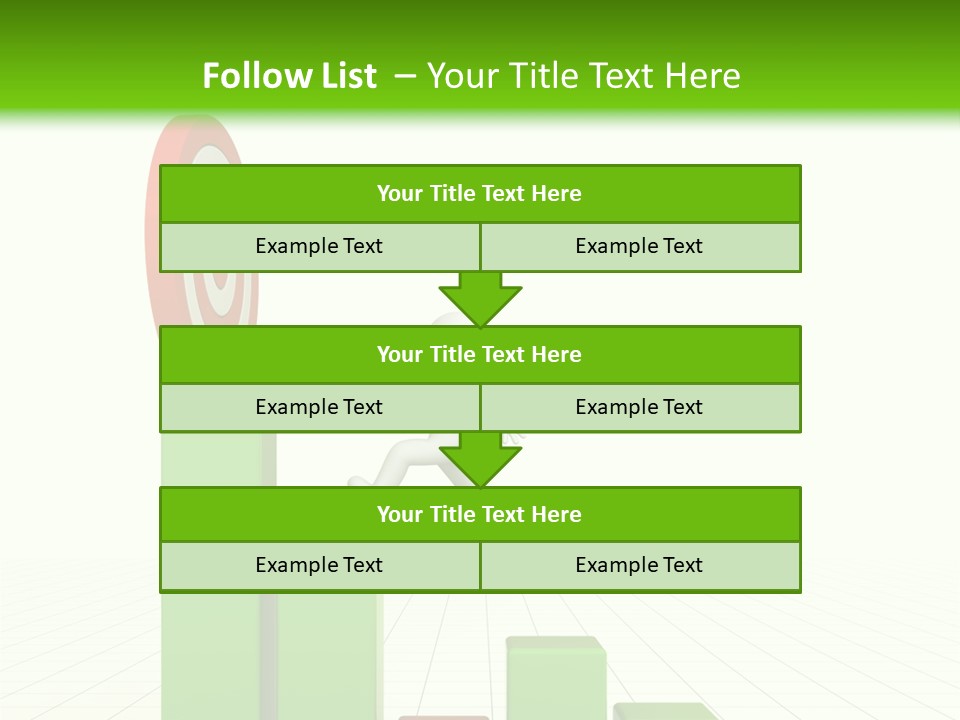 Statistics Growth Barrier PowerPoint Template