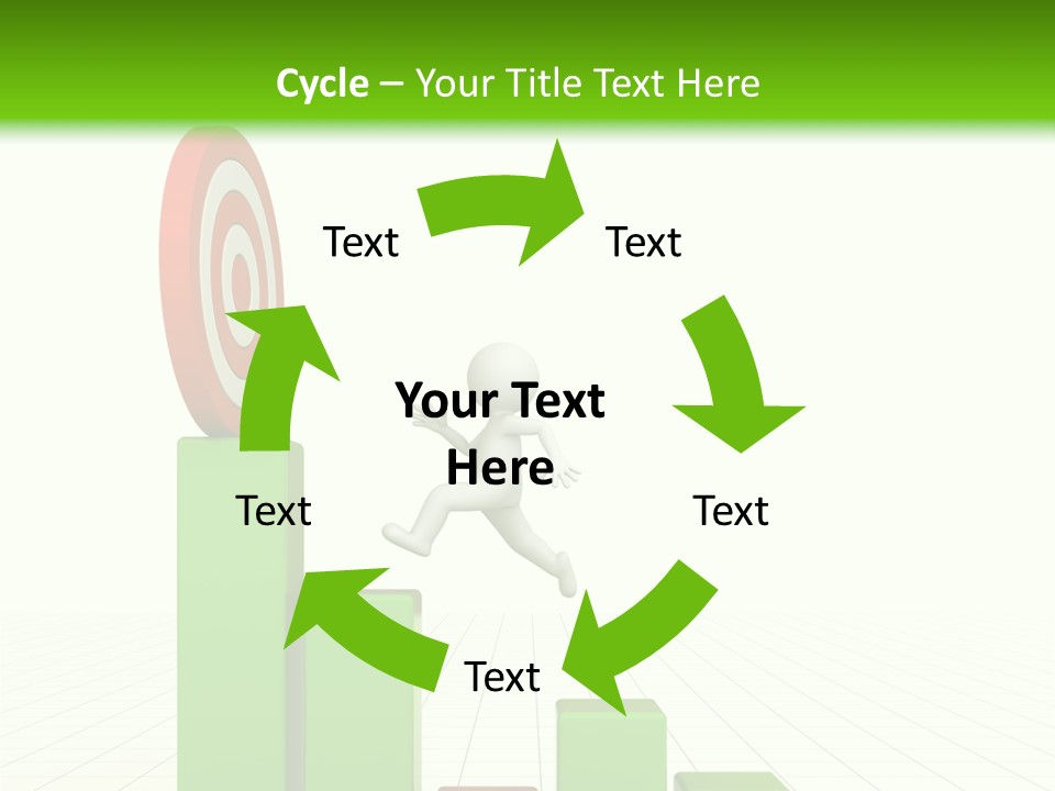 Statistics Growth Barrier PowerPoint Template