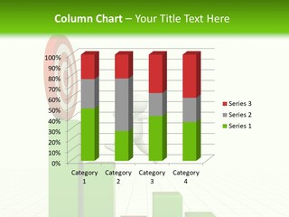 Statistics Growth Barrier PowerPoint Template