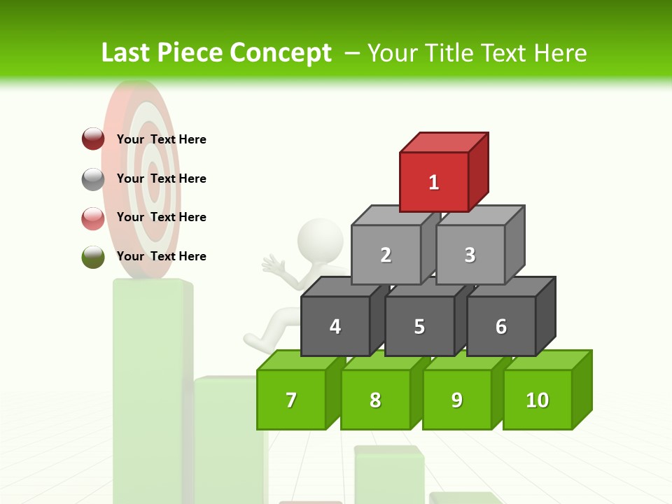 Statistics Growth Barrier PowerPoint Template