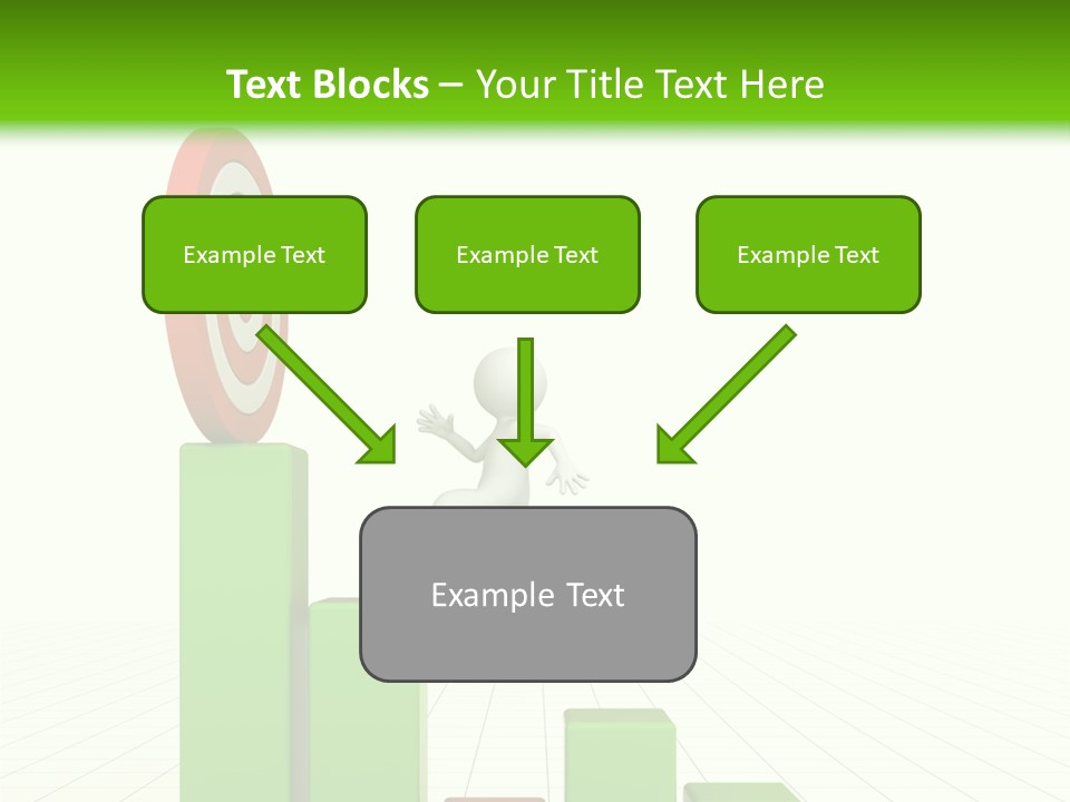 Statistics Growth Barrier PowerPoint Template