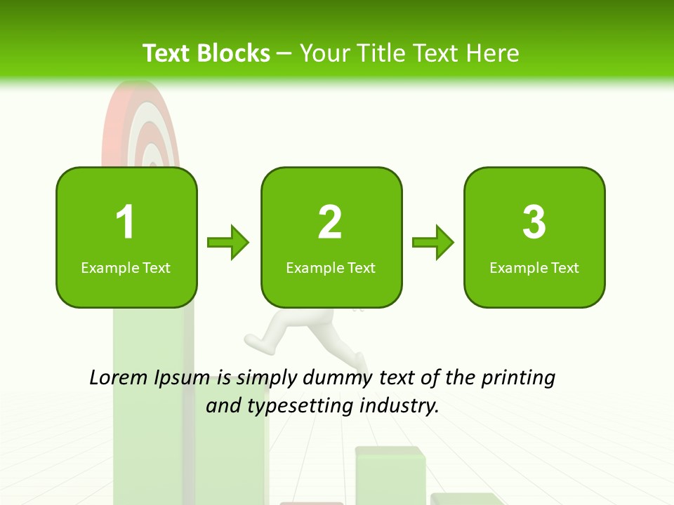 Statistics Growth Barrier PowerPoint Template