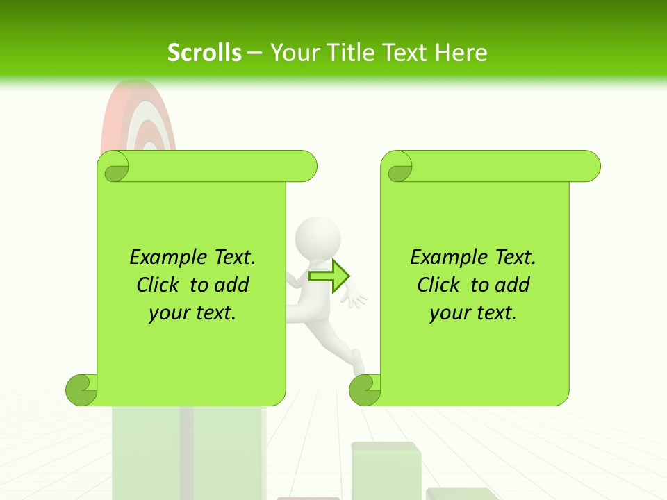 Statistics Growth Barrier PowerPoint Template