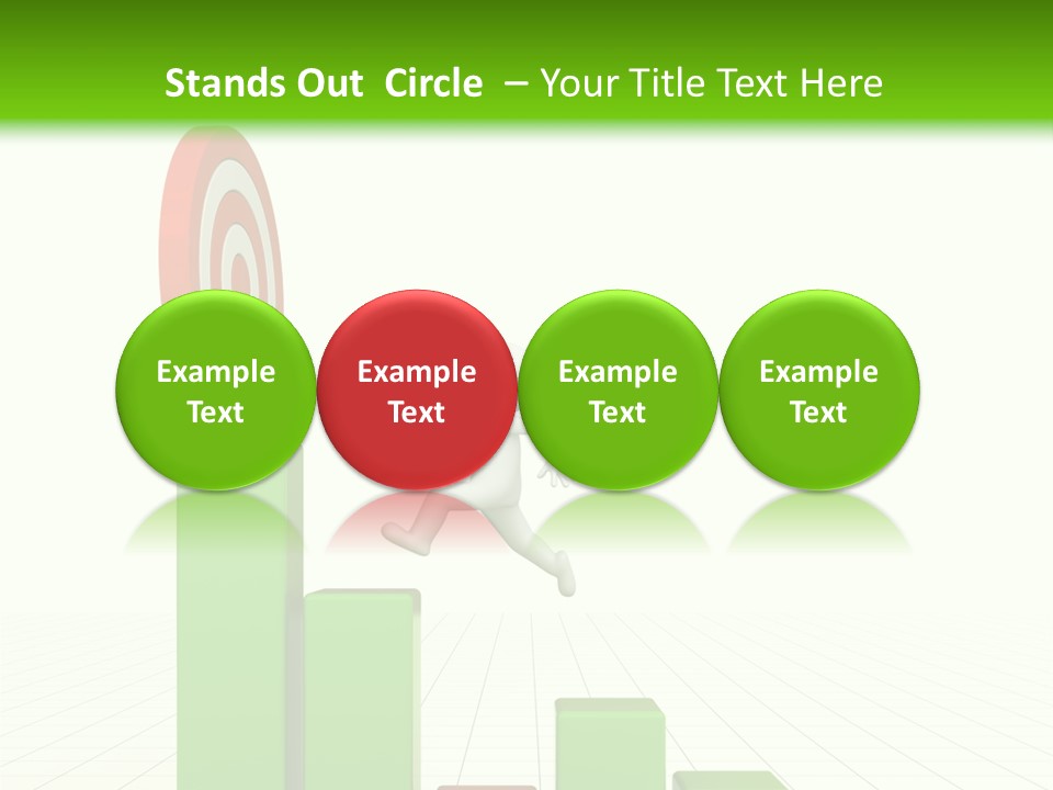 Statistics Growth Barrier PowerPoint Template