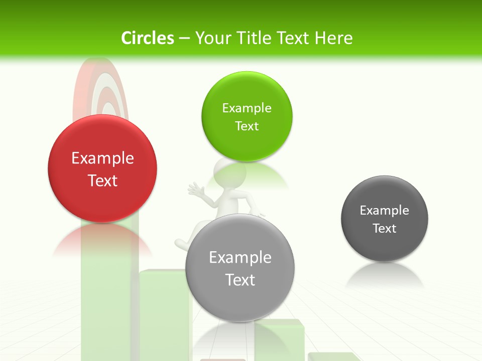 Statistics Growth Barrier PowerPoint Template