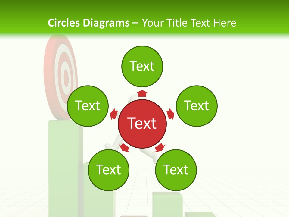 Statistics Growth Barrier PowerPoint Template