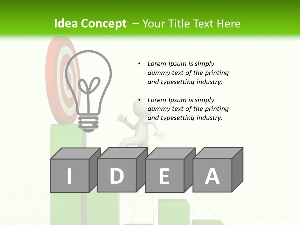 Statistics Growth Barrier PowerPoint Template