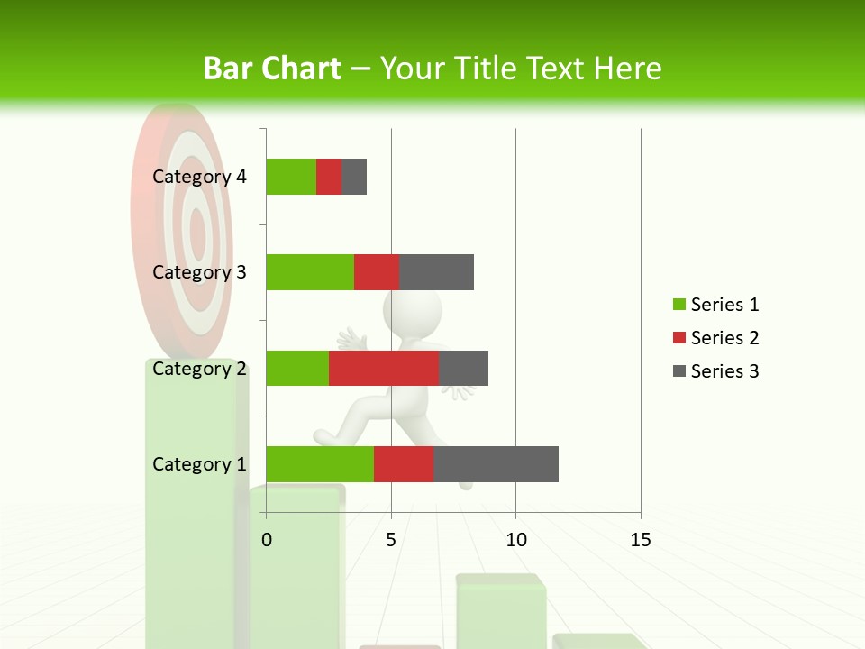 Statistics Growth Barrier PowerPoint Template