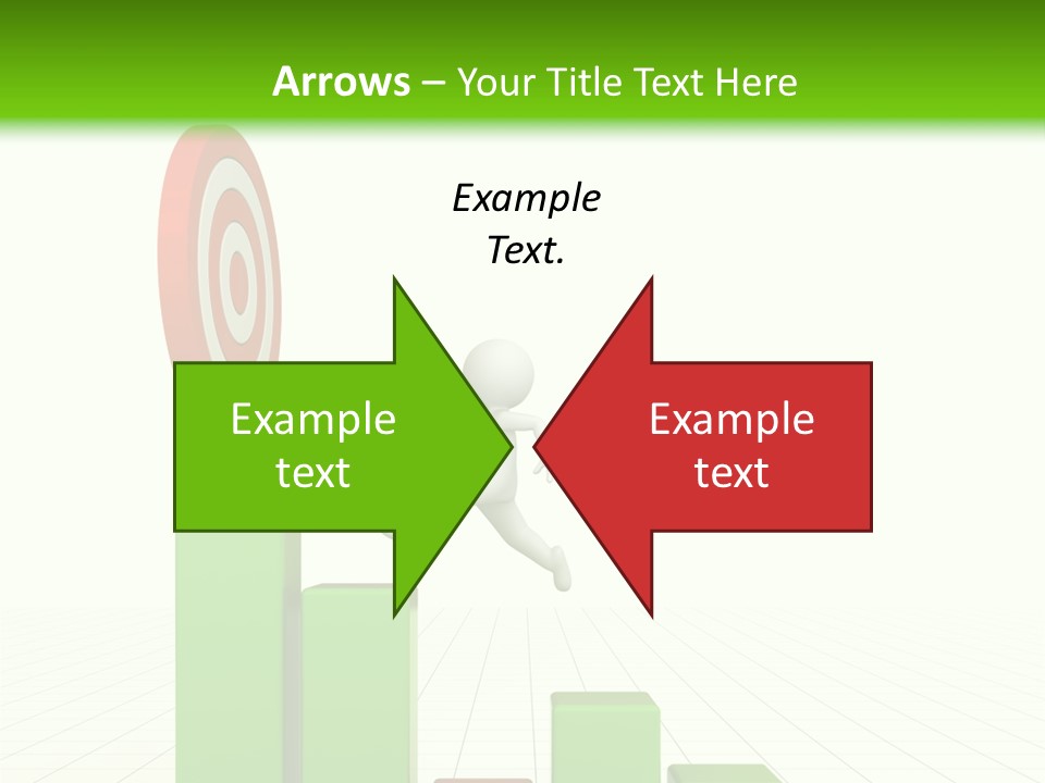 Statistics Growth Barrier PowerPoint Template