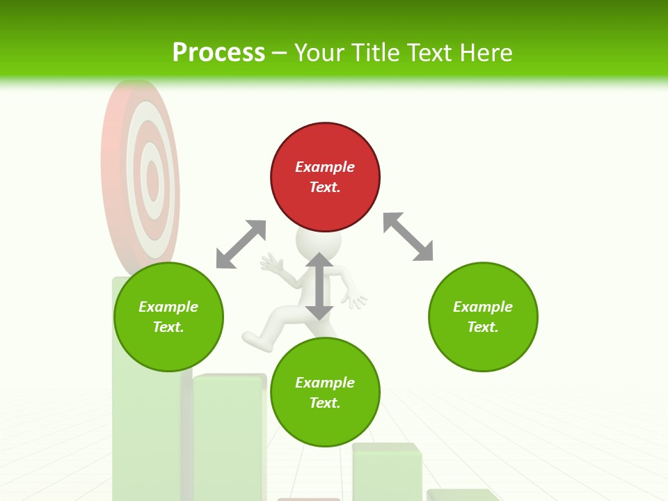 Statistics Growth Barrier PowerPoint Template