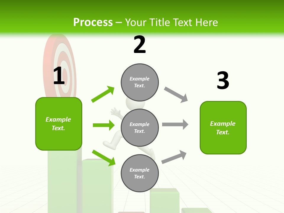 Statistics Growth Barrier PowerPoint Template