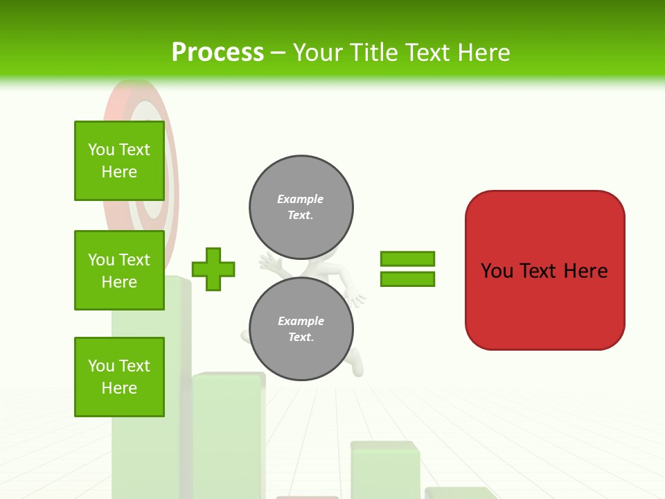 Statistics Growth Barrier PowerPoint Template