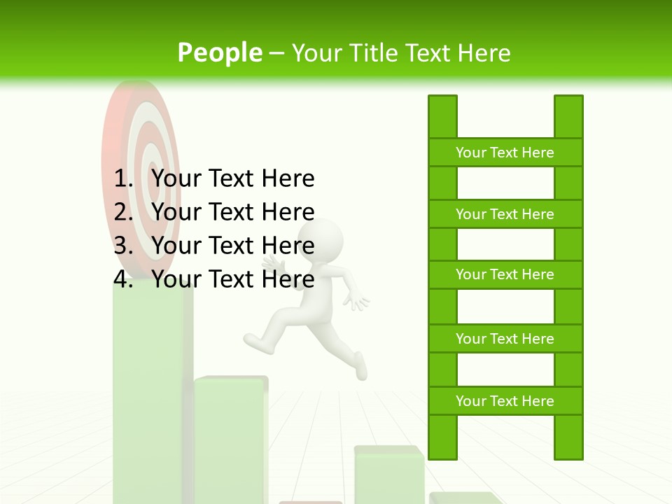 Statistics Growth Barrier PowerPoint Template