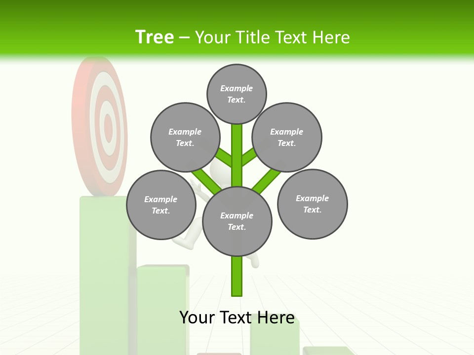 Statistics Growth Barrier PowerPoint Template