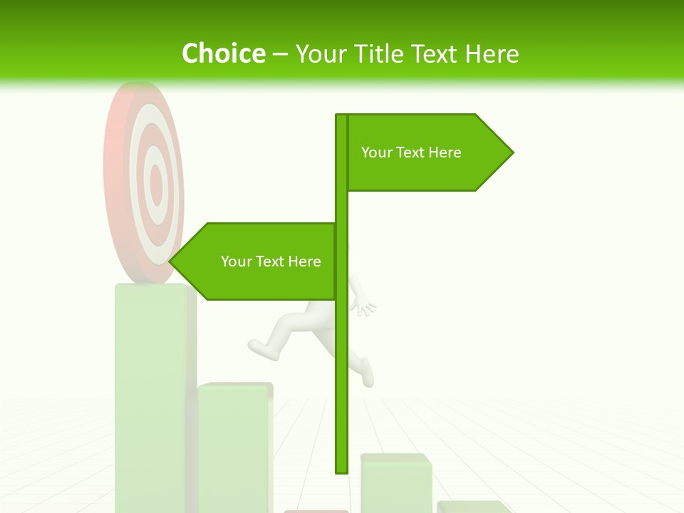 Statistics Growth Barrier PowerPoint Template