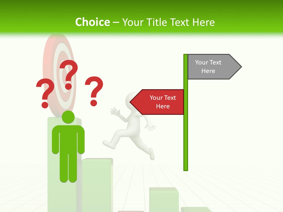 Statistics Growth Barrier PowerPoint Template