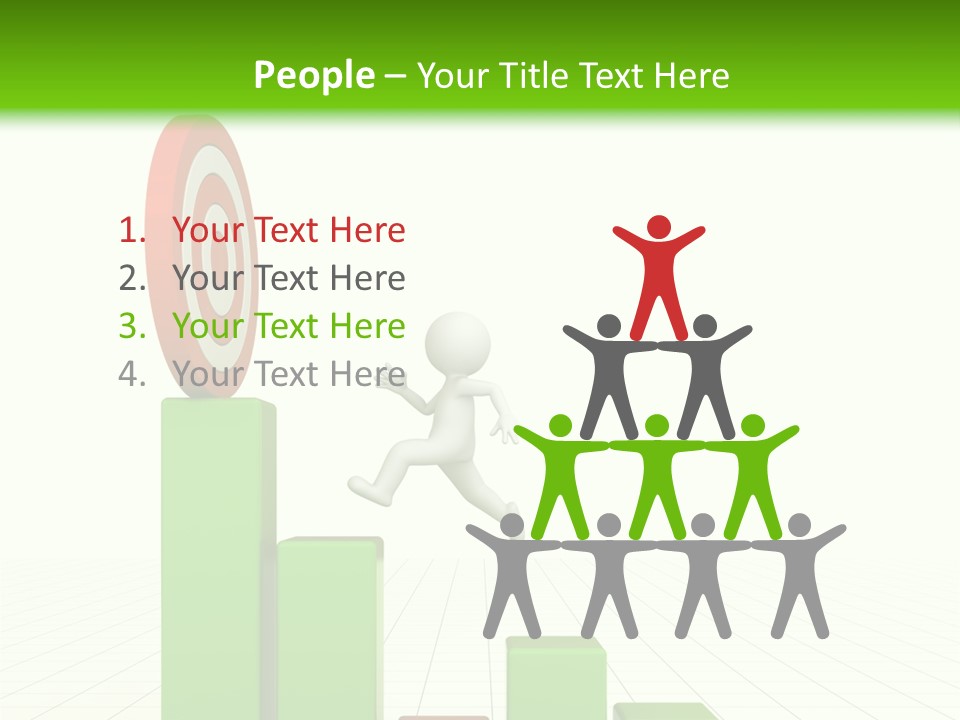 Statistics Growth Barrier PowerPoint Template