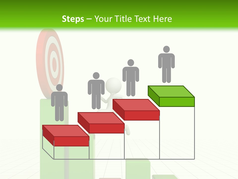 Statistics Growth Barrier PowerPoint Template