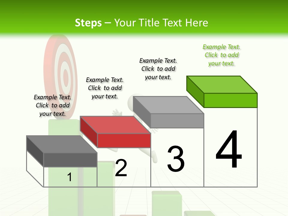 Statistics Growth Barrier PowerPoint Template