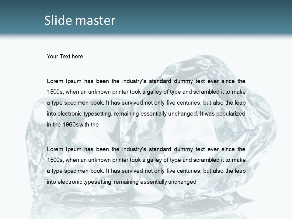 Nature Light White PowerPoint Template