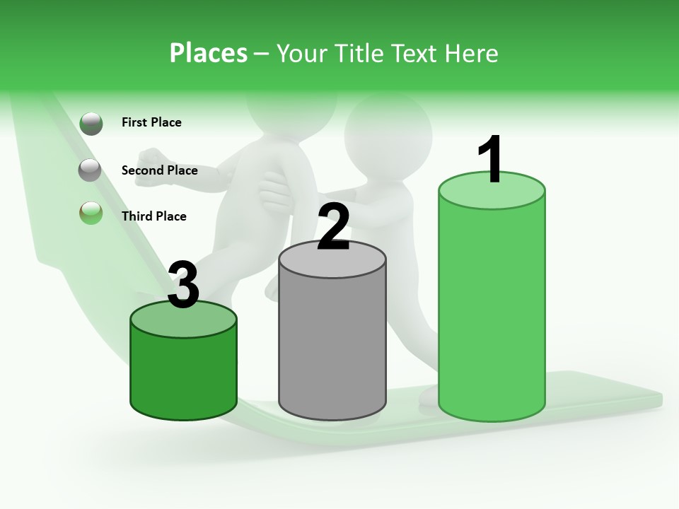 Man Target Idea PowerPoint Template