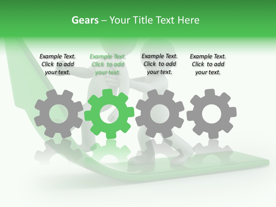 Man Target Idea PowerPoint Template