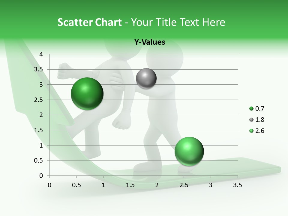 Man Target Idea PowerPoint Template