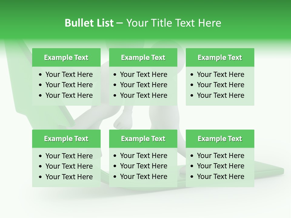 Man Target Idea PowerPoint Template