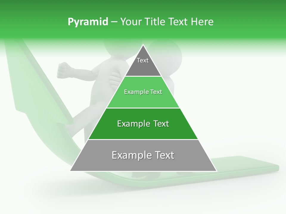 Man Target Idea PowerPoint Template