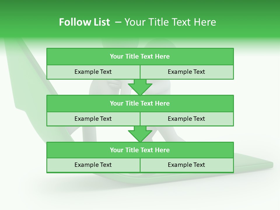 Man Target Idea PowerPoint Template