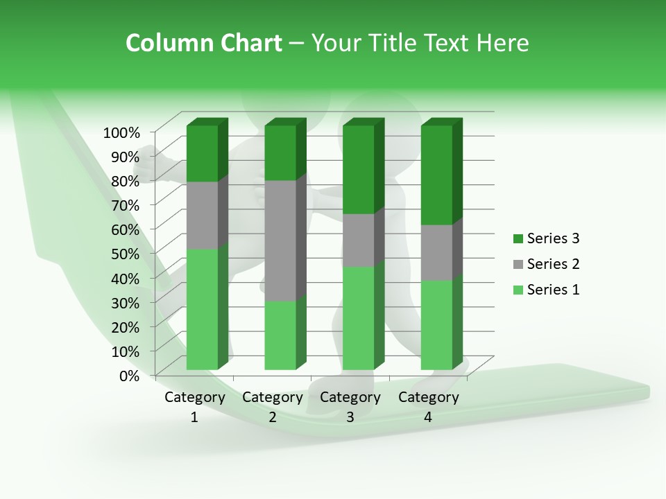 Man Target Idea PowerPoint Template