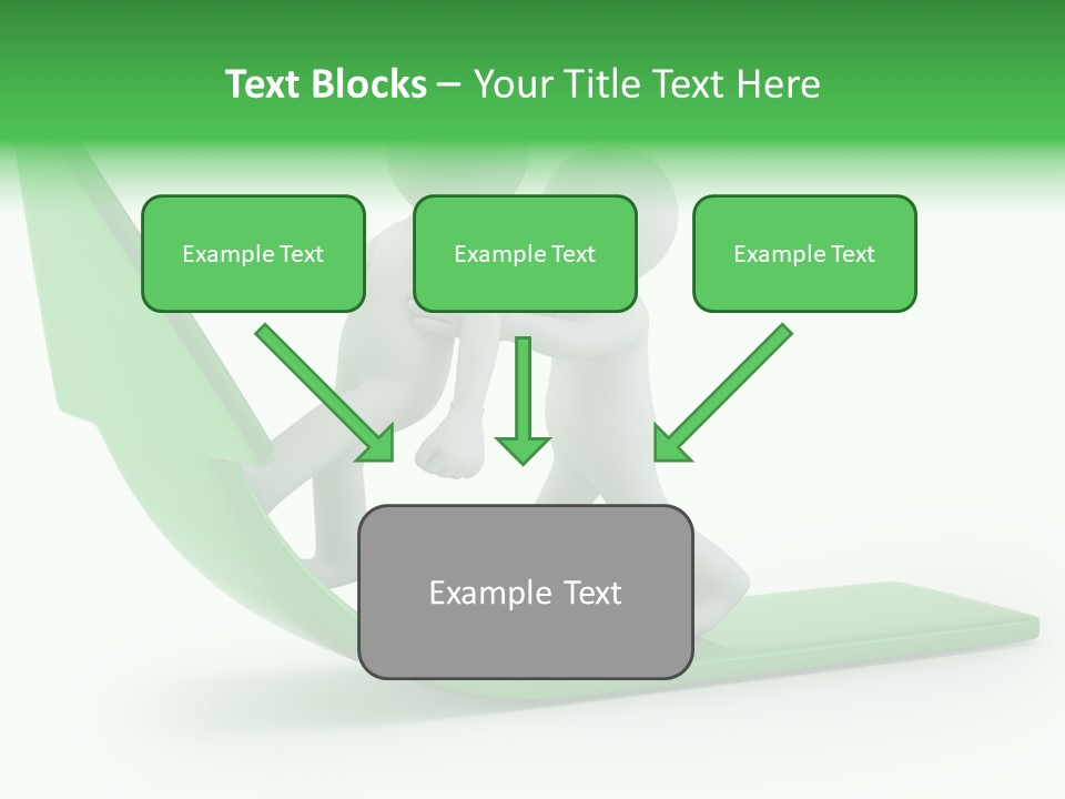 Man Target Idea PowerPoint Template