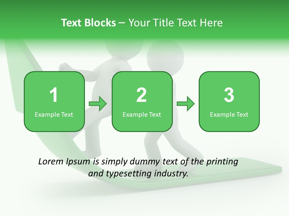 Man Target Idea PowerPoint Template