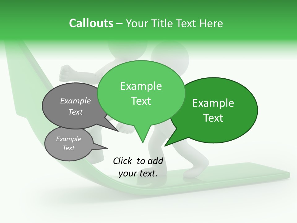 Man Target Idea PowerPoint Template