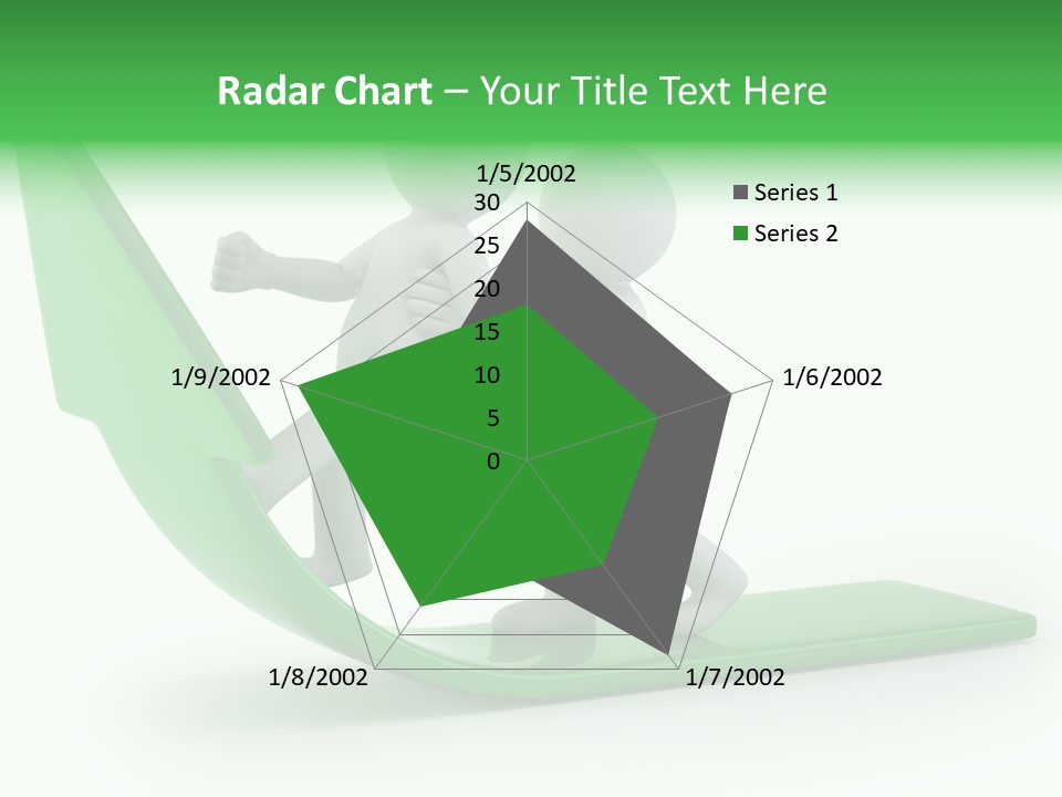 Man Target Idea PowerPoint Template
