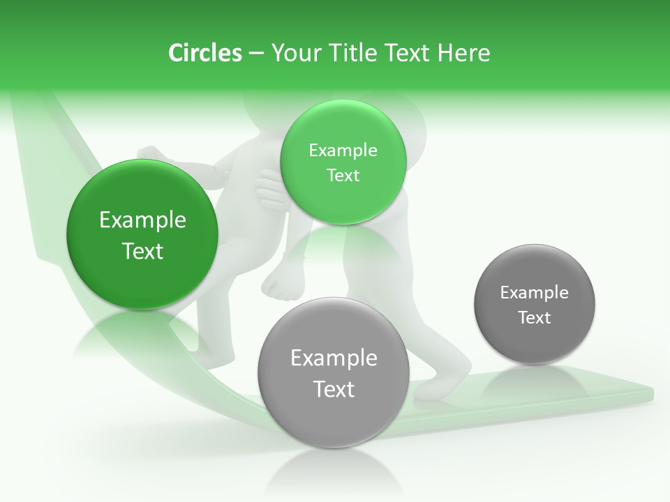 Man Target Idea PowerPoint Template