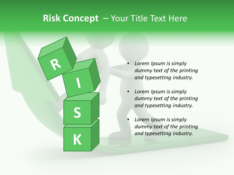 Man Target Idea PowerPoint Template