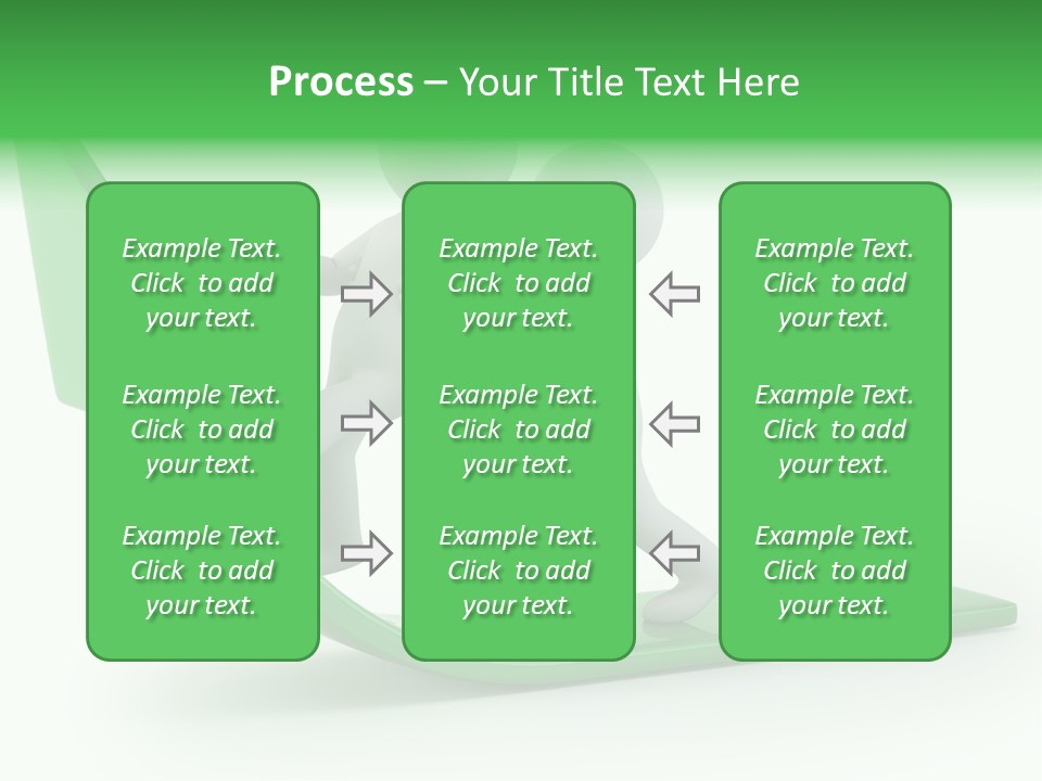 Man Target Idea PowerPoint Template