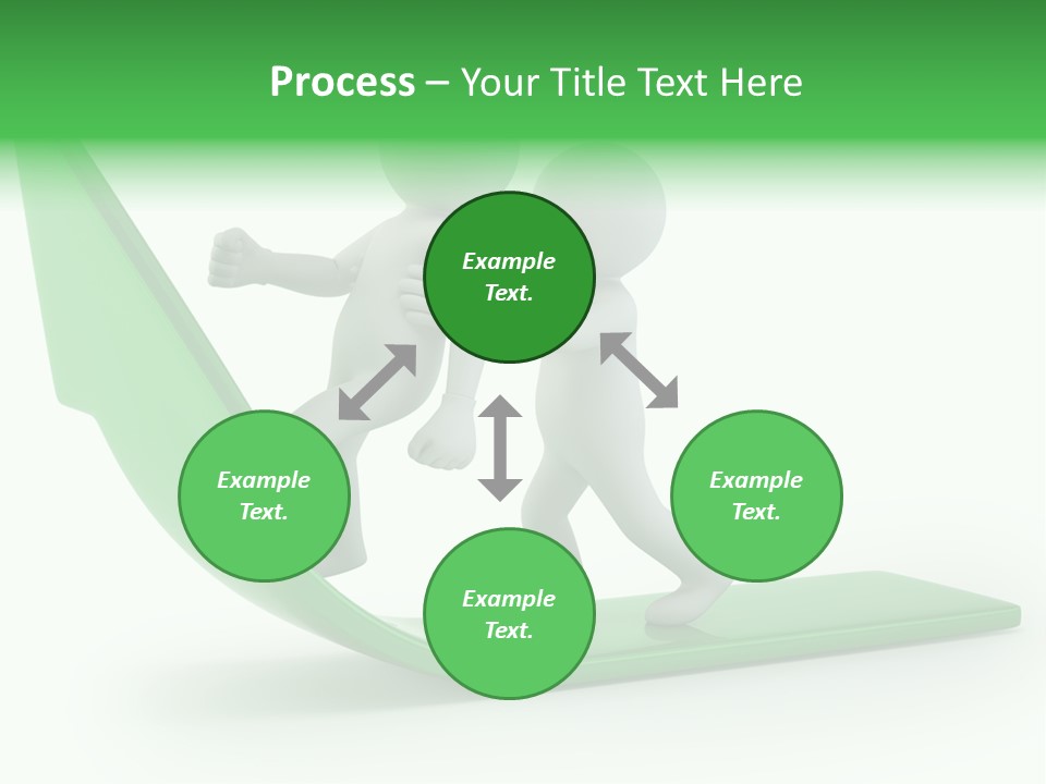 Man Target Idea PowerPoint Template