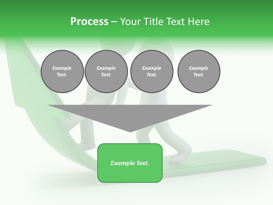 Man Target Idea PowerPoint Template