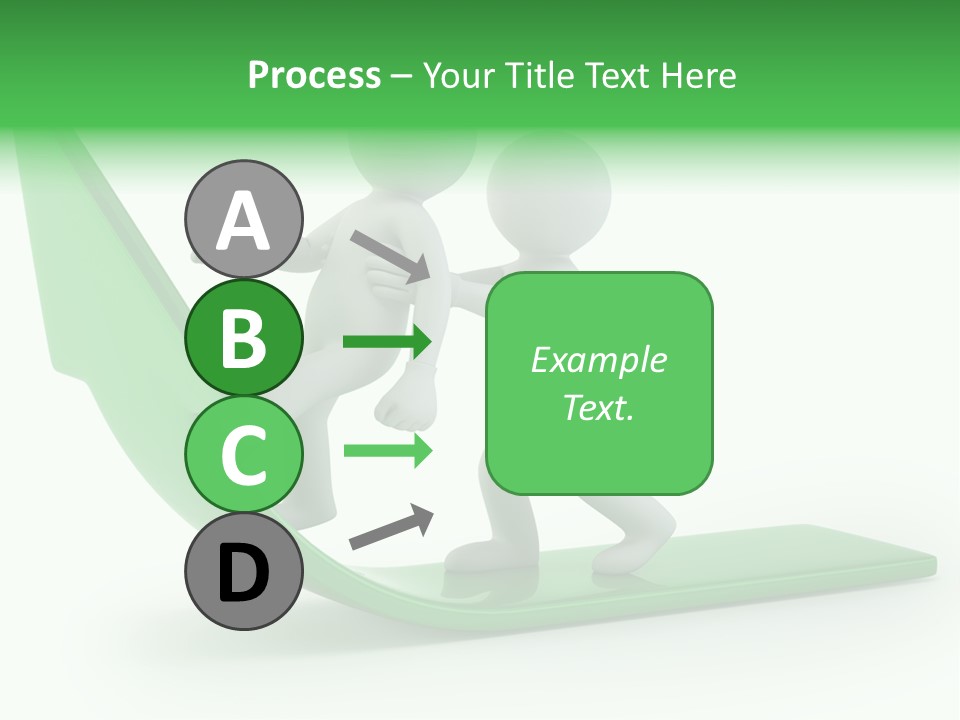 Man Target Idea PowerPoint Template