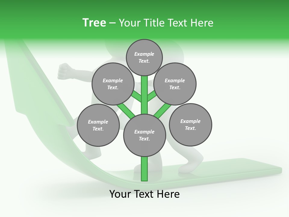 Man Target Idea PowerPoint Template