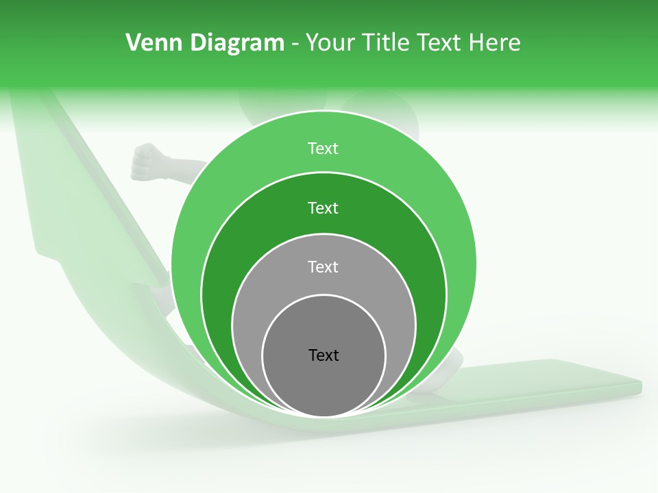 Man Target Idea PowerPoint Template