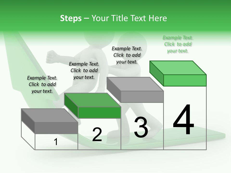Man Target Idea PowerPoint Template