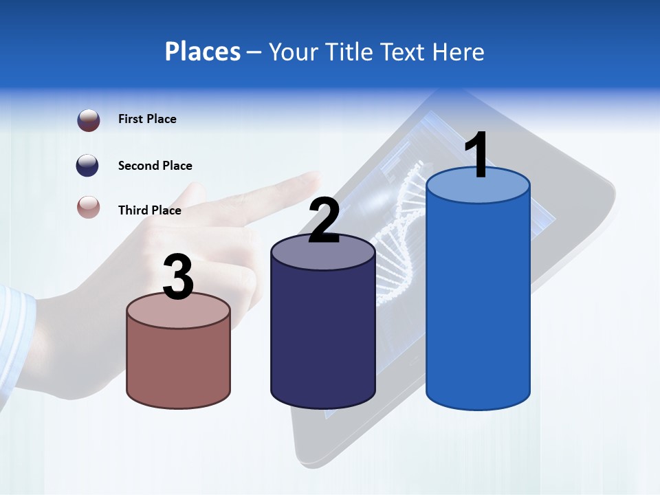 Study Biotechnology Dna PowerPoint Template