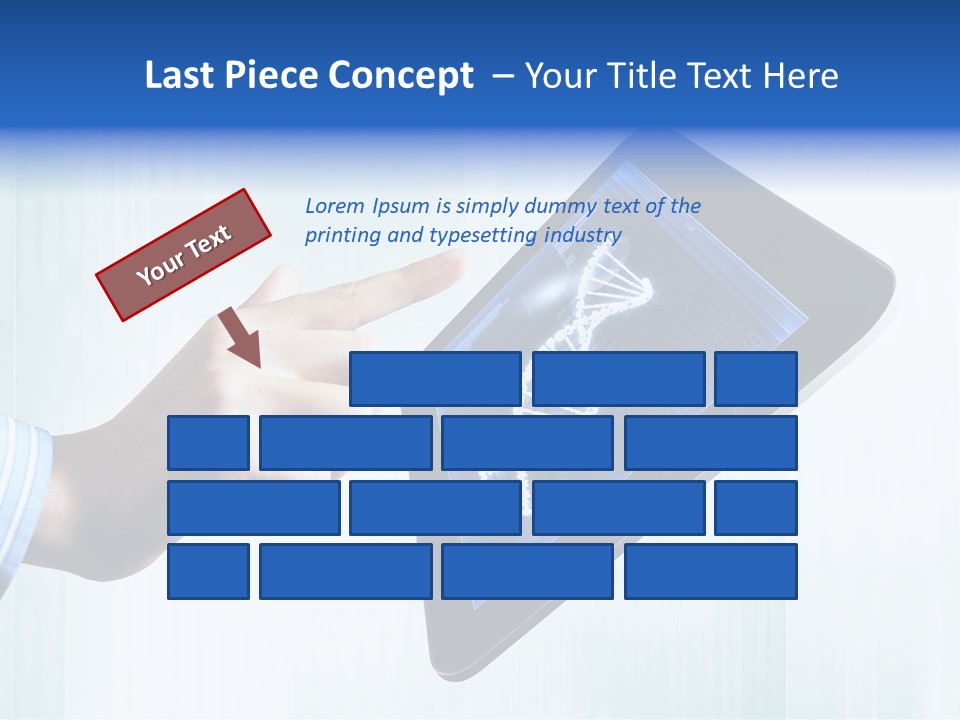 Study Biotechnology Dna PowerPoint Template